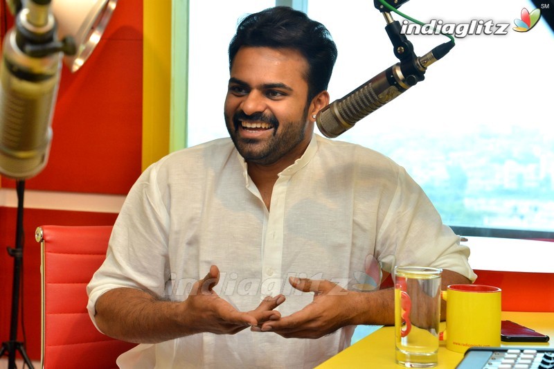 Sai Dharam Tej @ Radio Mirchi