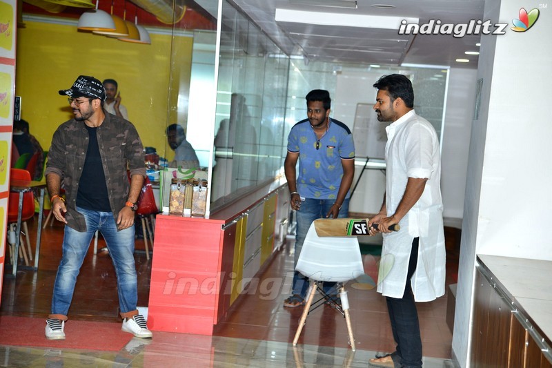 Sai Dharam Tej @ Radio Mirchi