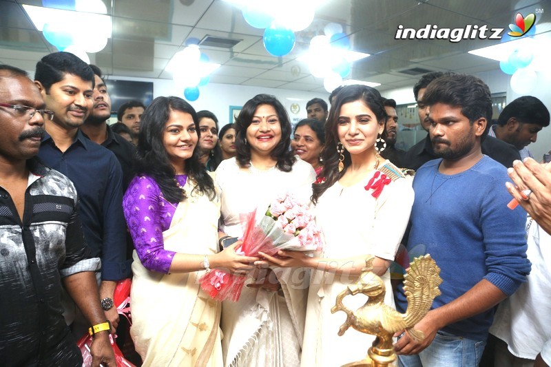 Samantha Inaugurates Vcare Super Speciality Clinic @ Banjara Hills