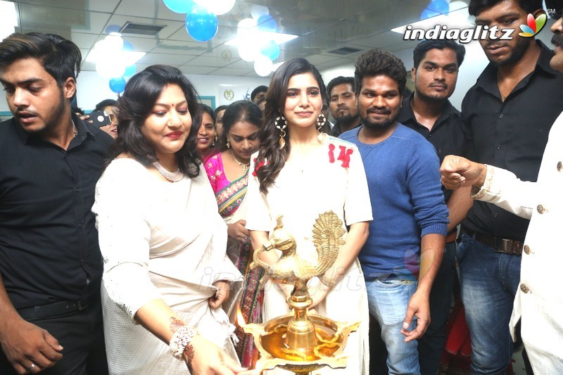 Samantha Inaugurates Vcare Super Speciality Clinic @ Banjara Hills