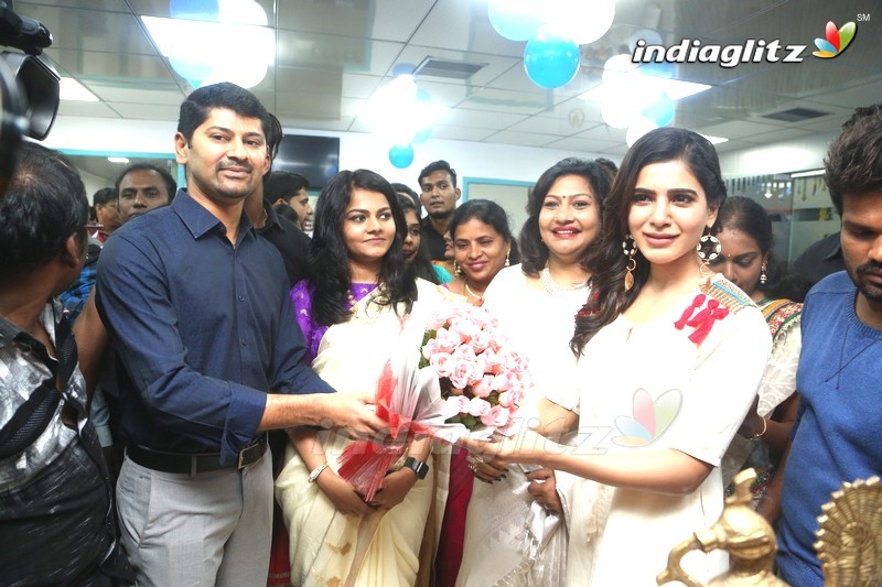 Samantha Inaugurates Vcare Super Speciality Clinic @ Banjara Hills