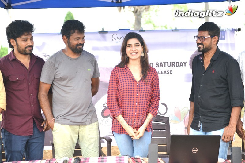 Samantha Launches 'Darshakudu' Sunday To Saturday Song