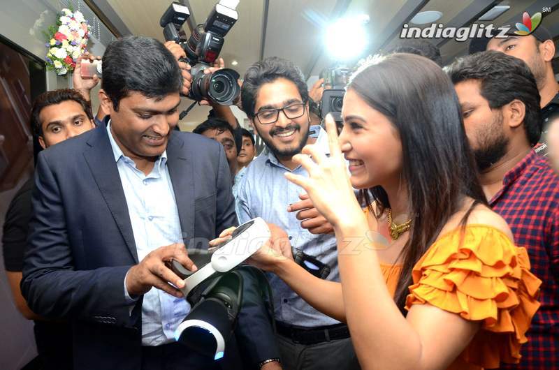 Samantha Launches Azent Overseas Education Center