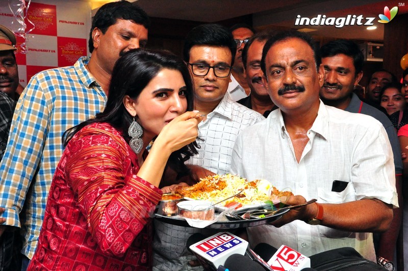 Samantha Launches Bahar Cafe Restaurant @ Panjagutta