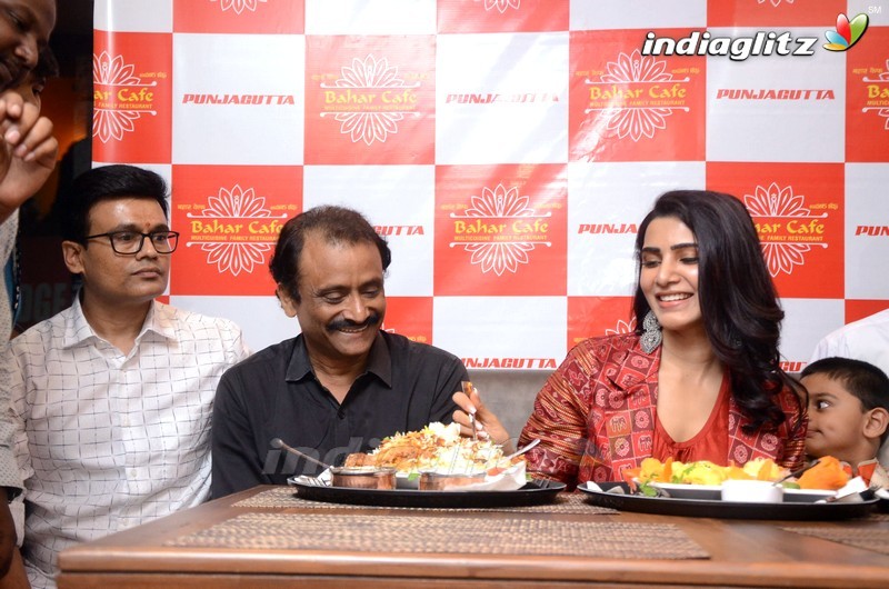 Samantha Launches Bahar Cafe Restaurant @ Panjagutta