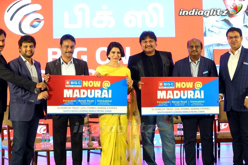 Samantha Launches Bigc @ Madhurai