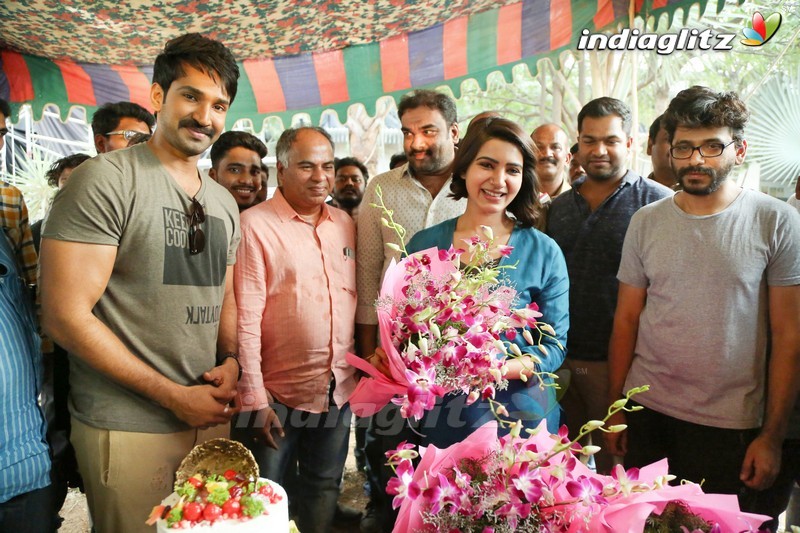 Samantha Birthday Celebrations On The Sets Of U-Turn