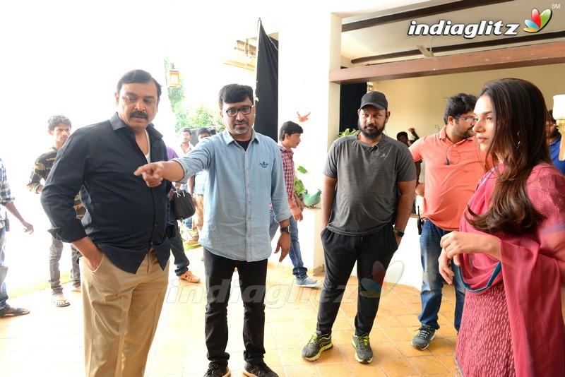 'Sammohanam' On Location