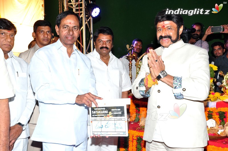 Balakrishna's 'Gautamiputra Satakarni' Movie Launch (Set-2)