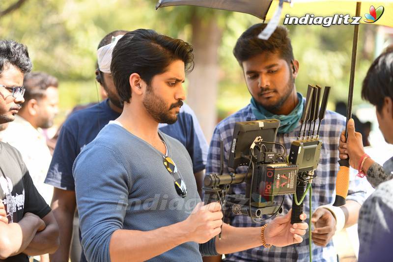 'Shailaja Reddy Alludu' On Location