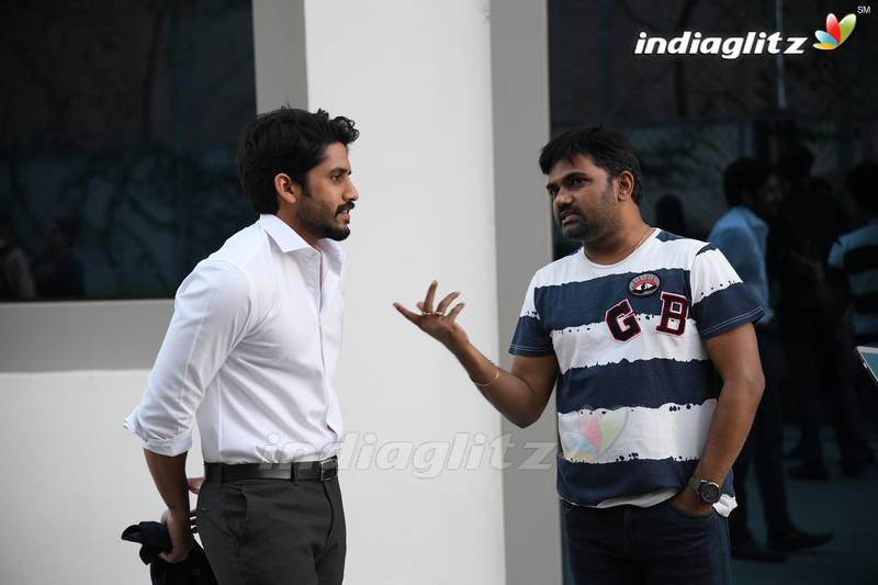 'Shailaja Reddy Alludu' On Location