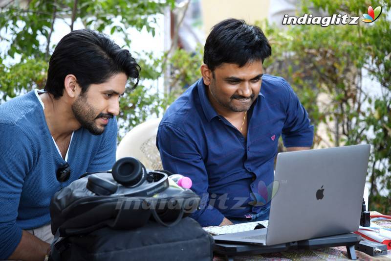 'Shailaja Reddy Alludu' On Location