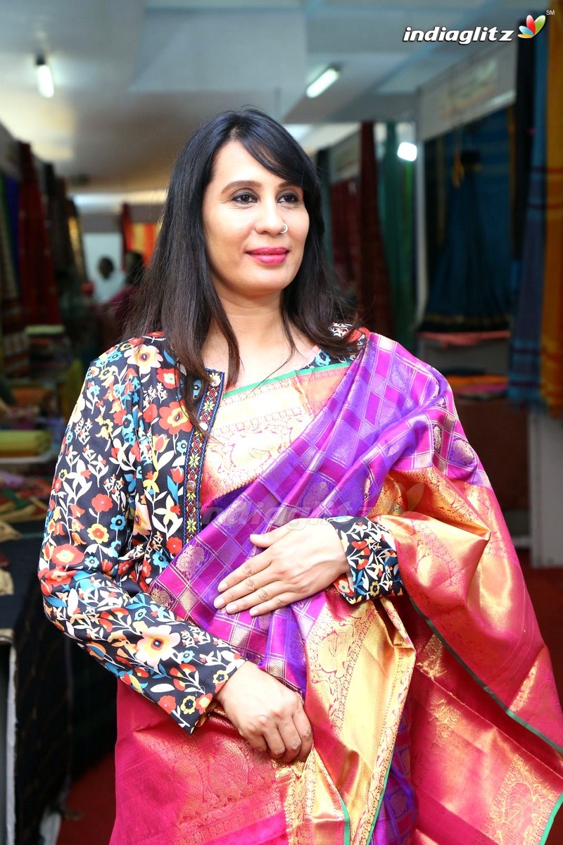 Shalu Chourasiya Inaugurates Silk India Expo