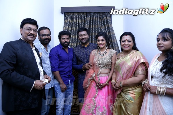 Bhagyaraj's son Shanthan And Keerthi Wedding Reception