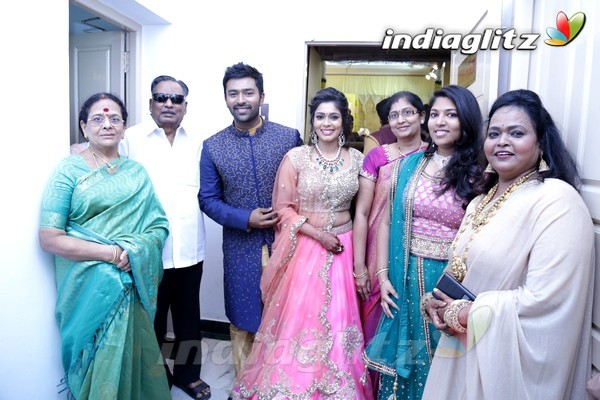 Bhagyaraj's son Shanthan And Keerthi Wedding Reception