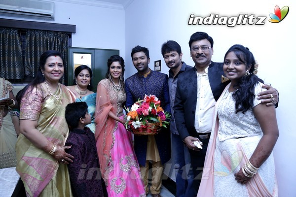 Bhagyaraj's son Shanthan And Keerthi Wedding Reception