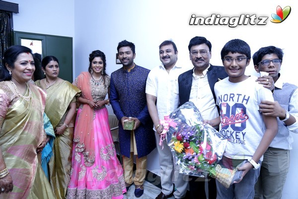 Bhagyaraj's son Shanthan And Keerthi Wedding Reception