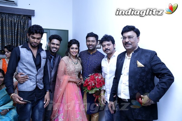 Bhagyaraj's son Shanthan And Keerthi Wedding Reception