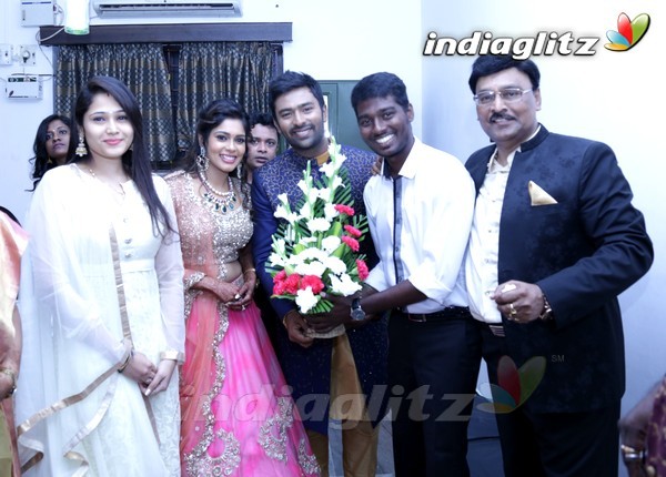 Bhagyaraj's son Shanthan And Keerthi Wedding Reception