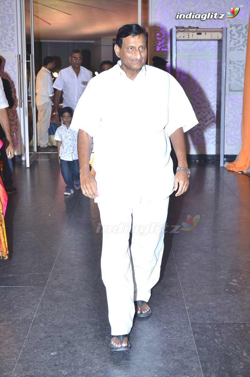 Celebs @ Producer Shyam Prasad Reddy's  Daughter Wedding