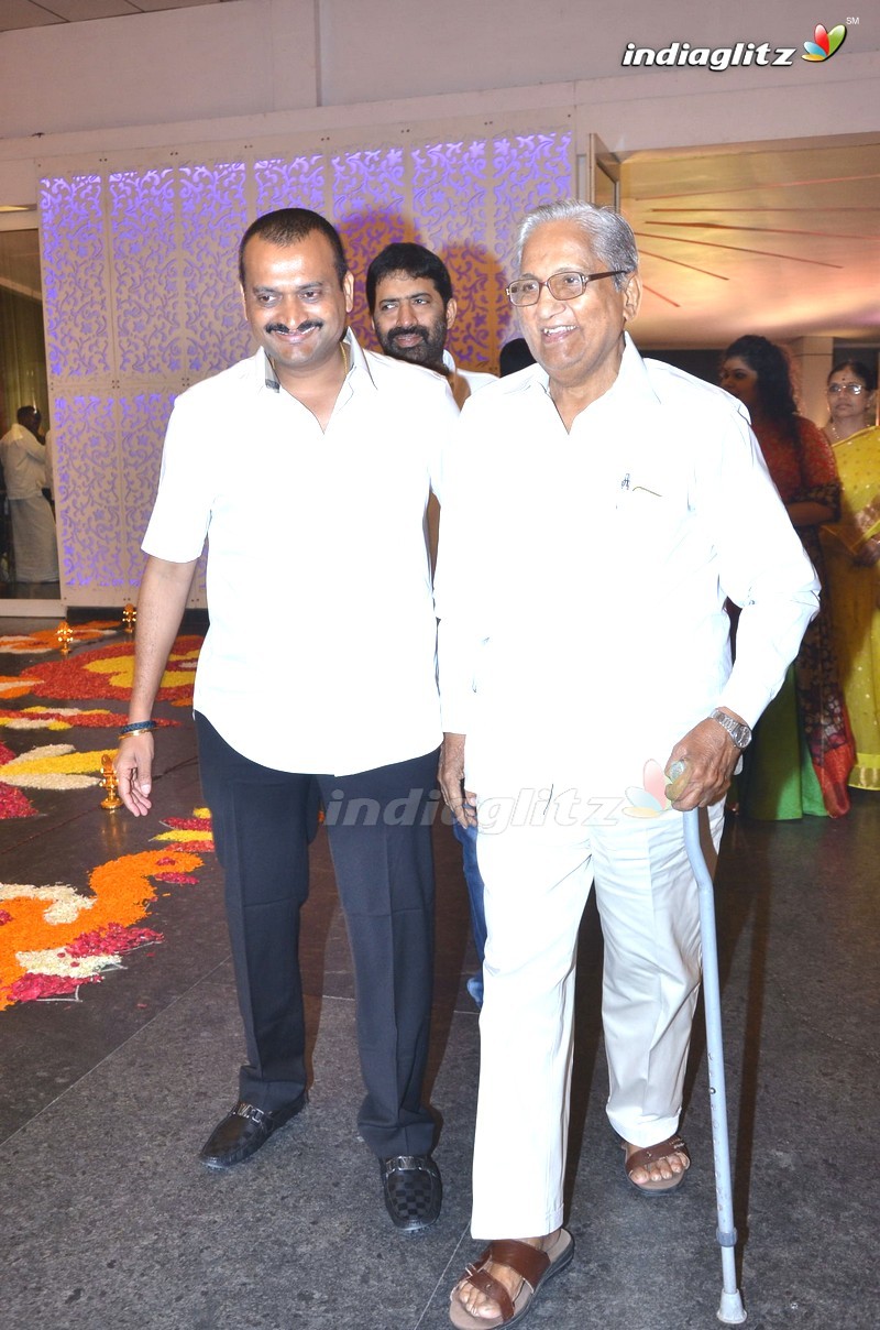 Celebs @ Producer Shyam Prasad Reddy's  Daughter Wedding