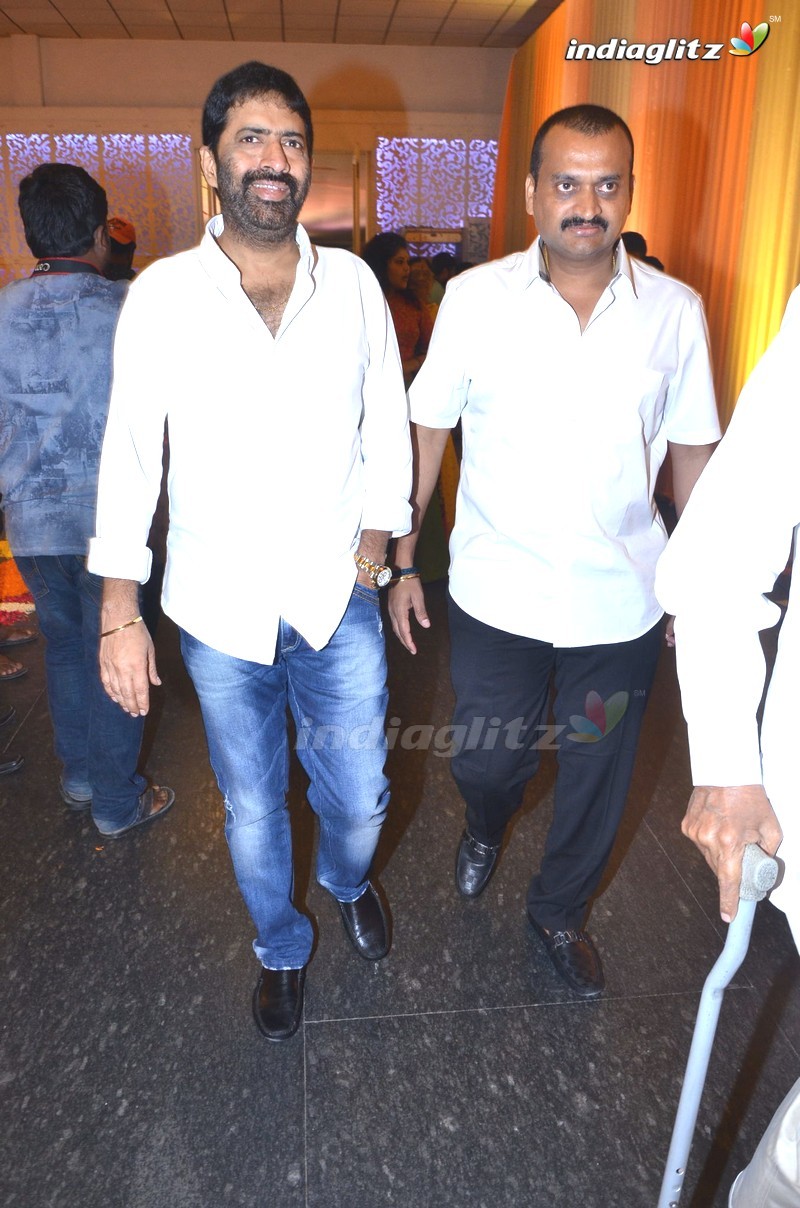 Celebs @ Producer Shyam Prasad Reddy's  Daughter Wedding