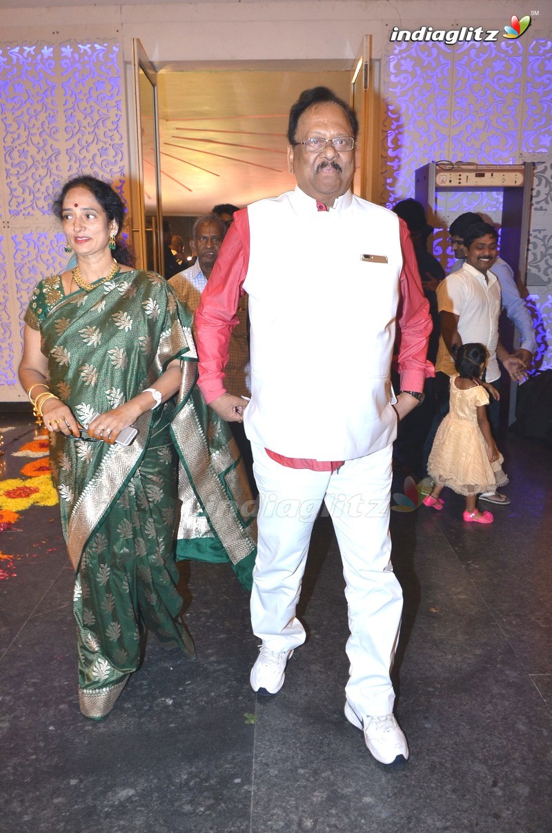 Celebs @ Producer Shyam Prasad Reddy's  Daughter Wedding