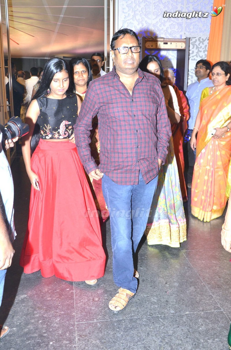 Celebs @ Producer Shyam Prasad Reddy's  Daughter Wedding