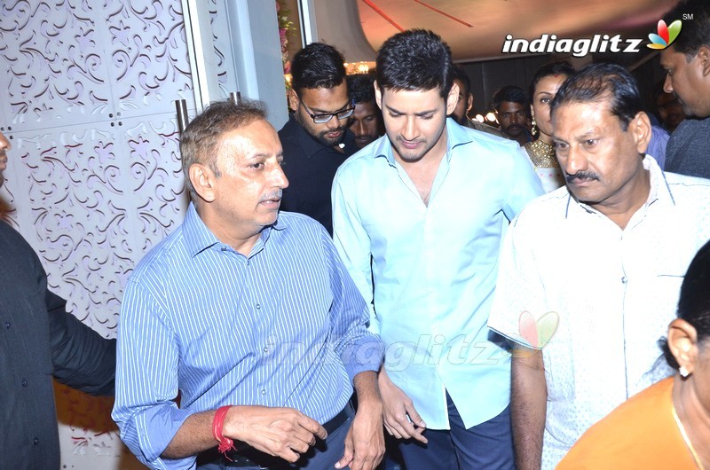 Celebs @ Producer Shyam Prasad Reddy's  Daughter Wedding