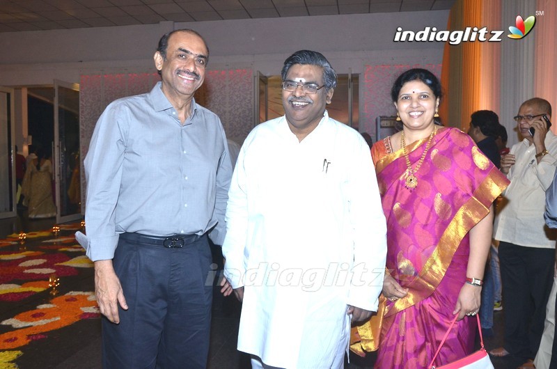 Celebs @ Producer Shyam Prasad Reddy's  Daughter Wedding