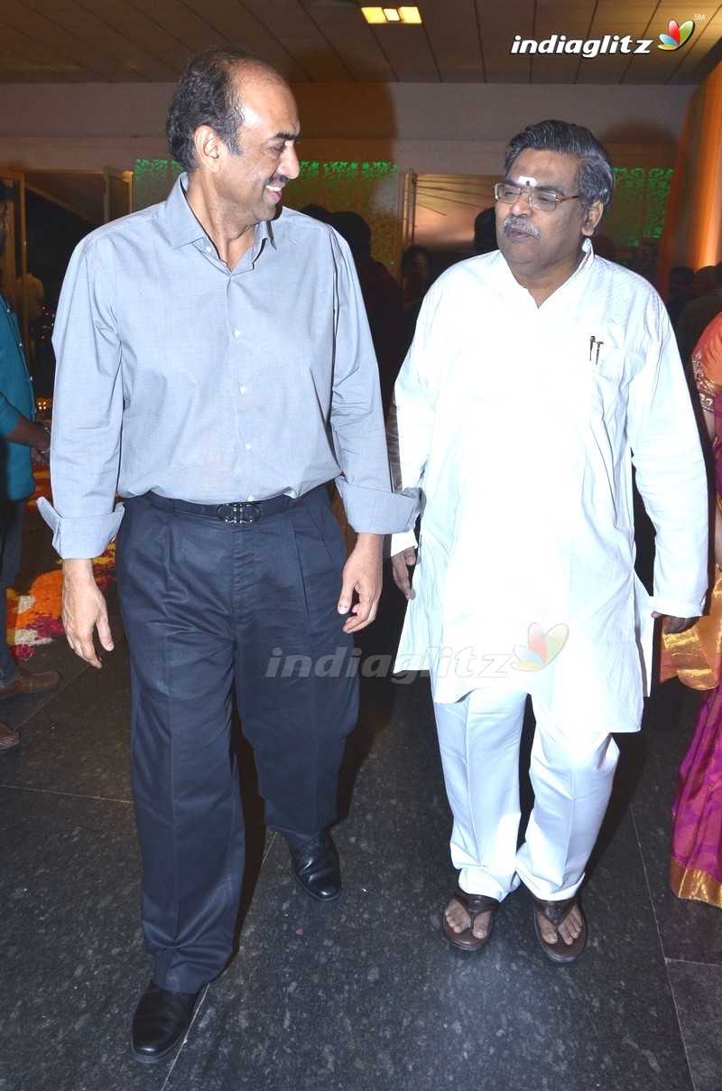 Celebs @ Producer Shyam Prasad Reddy's  Daughter Wedding