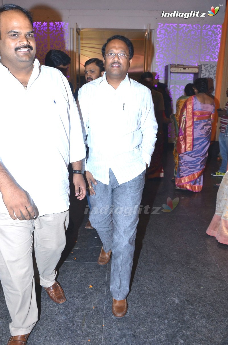 Celebs @ Producer Shyam Prasad Reddy's  Daughter Wedding