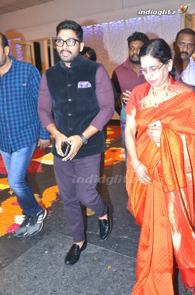 Celebs @ Producer Shyam Prasad Reddy's  Daughter Wedding