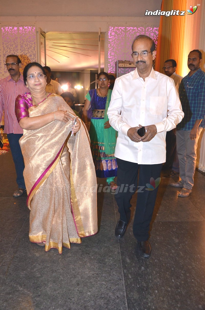 Celebs @ Producer Shyam Prasad Reddy's  Daughter Wedding