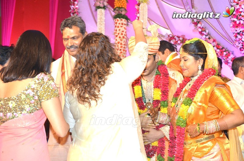 Celebs @ Producer Shyam Prasad Reddy's  Daughter Wedding