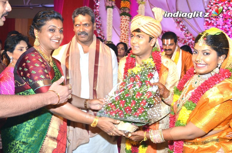 Celebs @ Producer Shyam Prasad Reddy's  Daughter Wedding