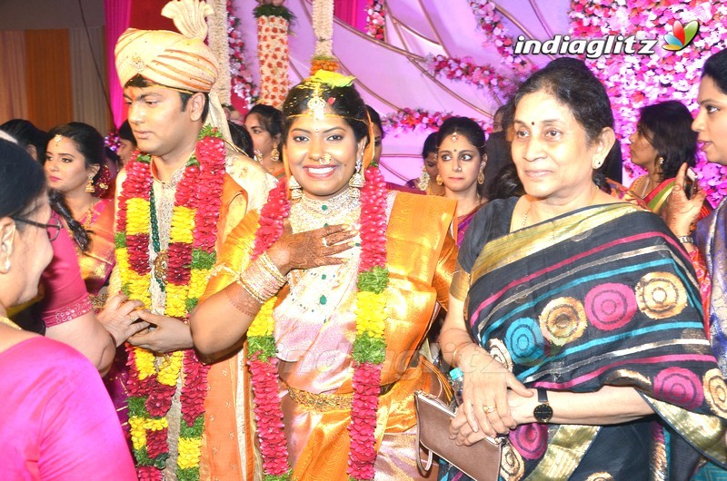 Celebs @ Producer Shyam Prasad Reddy's  Daughter Wedding