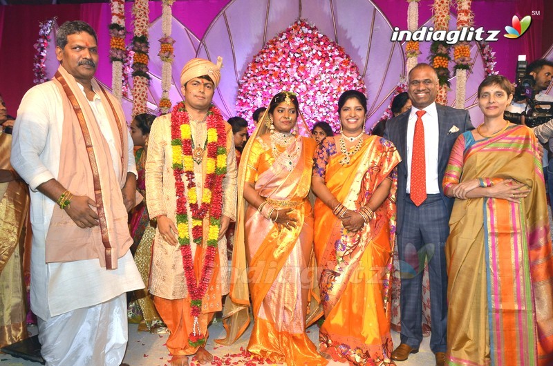 Celebs @ Producer Shyam Prasad Reddy's  Daughter Wedding