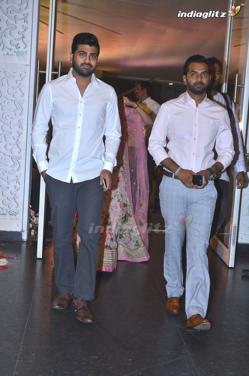 Celebs @ Producer Shyam Prasad Reddy's  Daughter Wedding