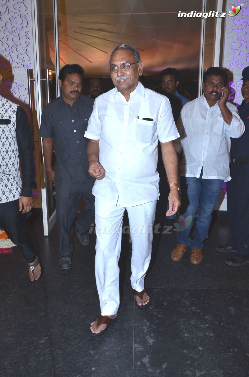 Celebs @ Producer Shyam Prasad Reddy's  Daughter Wedding