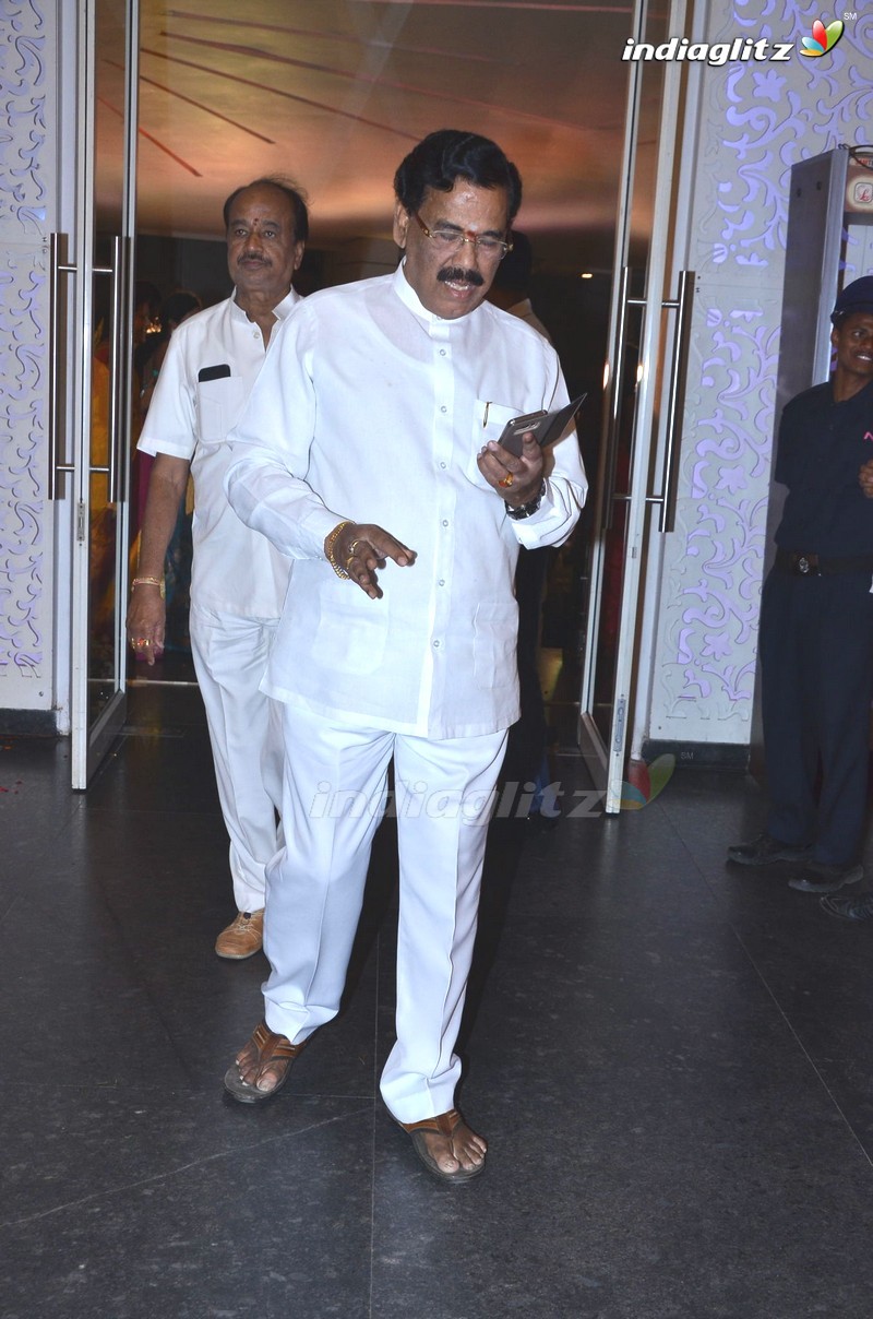 Celebs @ Producer Shyam Prasad Reddy's  Daughter Wedding