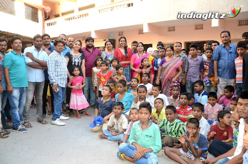 Shivani Rajashekar Birthday Celebrations At Devnar School For The Blind