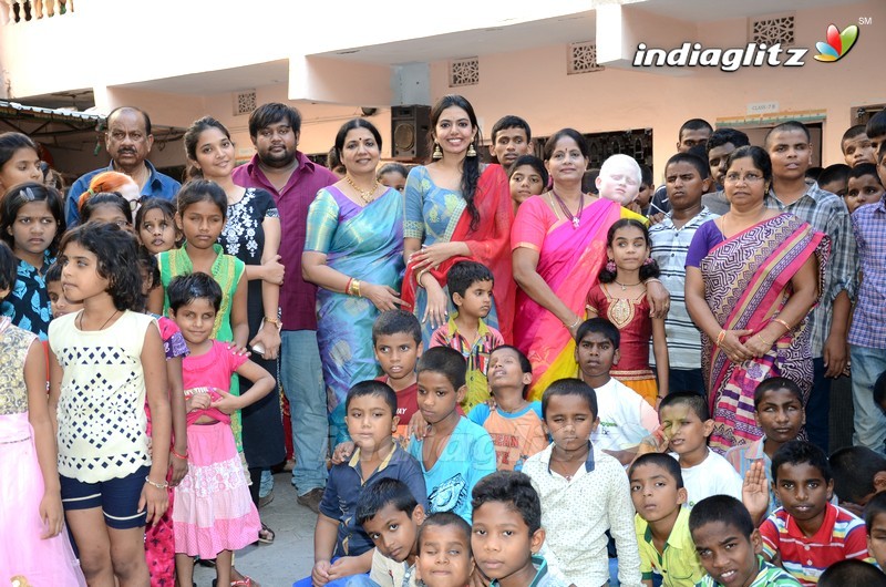 Shivani Rajashekar Birthday Celebrations At Devnar School For The Blind