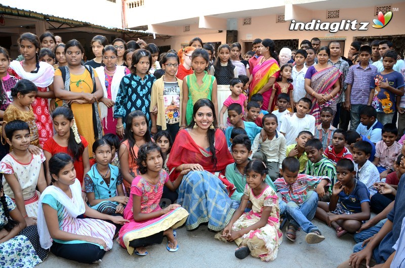 Shivani Rajashekar Birthday Celebrations At Devnar School For The Blind