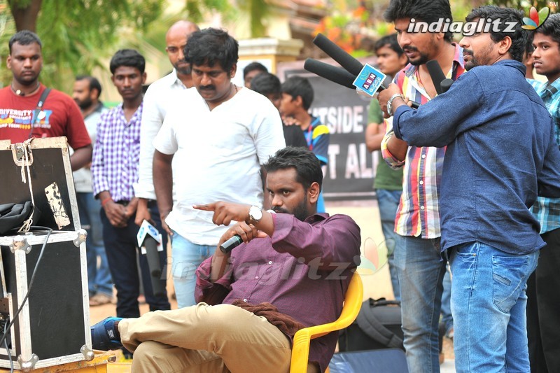 'Shoban Babu' On Location