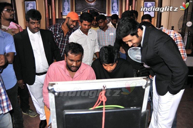 'Shoban Babu' On Location