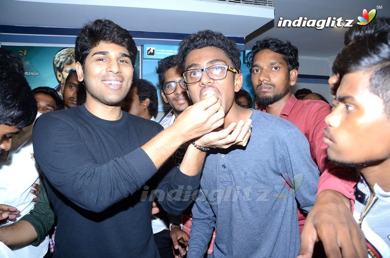 Allu Sirish Celebrates His Birthday Amidst Fans