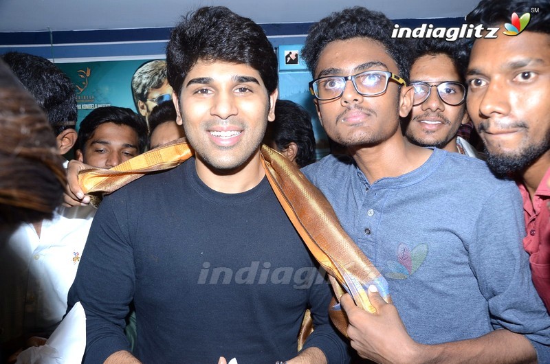 Allu Sirish Celebrates His Birthday Amidst Fans