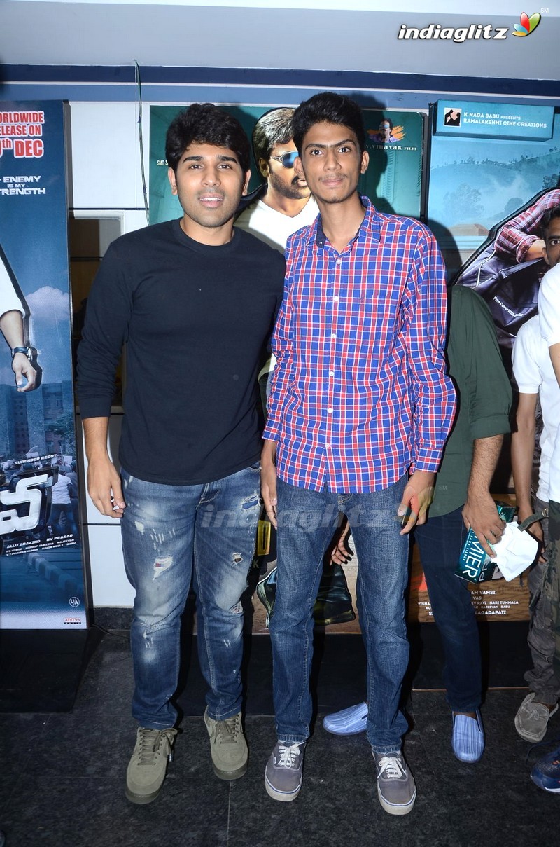 Allu Sirish Celebrates His Birthday Amidst Fans