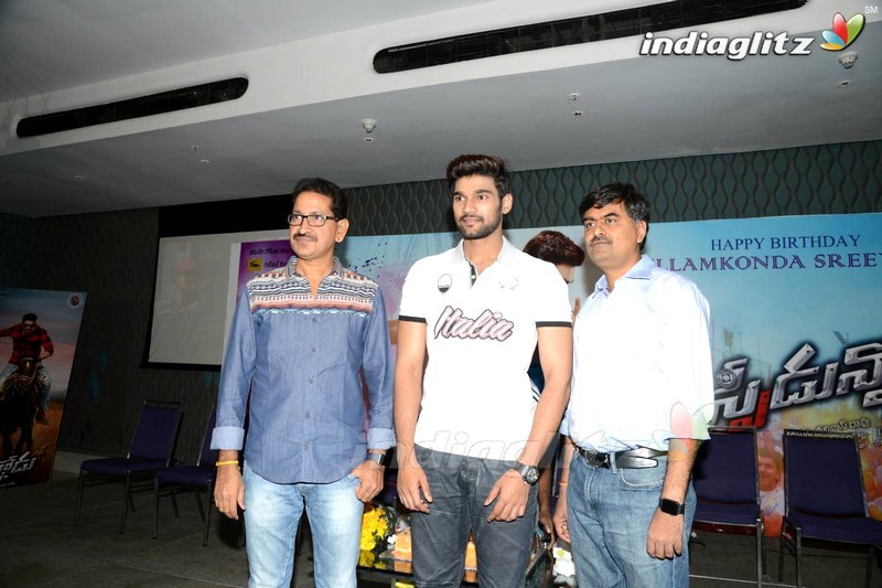 'Speedunnodu' Trailer Launch